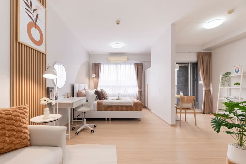 Plum Condo Samakkhi, Nonthaburi, Soi Samakkee 22/1, Tha-Sai, Muang Nonthaburi, Nonthaburi, Studio, 26 sqm, Condo For Sale, by Poonyaporn Veerabulyarit, 500153553 - DDproperty.com