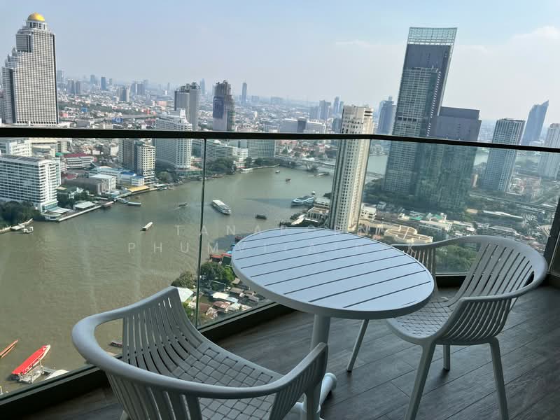 Magnolias Waterfront Residences, Bangkok, 259 Charoen Nakhon Road, Khlong Ton Sai, Khlong San, Bangkok, 1 Bedroom, 61 sqm, Condo For Rent, by Tanaporn Phumvilairak, 500153579 - DDproperty.com