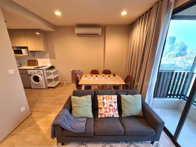 IDEO Q Ratchathewi, Bangkok, 515 Phetchaburi Road, Thanon Phetchaburi, Ratchathewi, Bangkok, 2 Bedrooms, 50 sqm, Condo For Rent, by Isika Tonkham, 500153987 - DDproperty.com