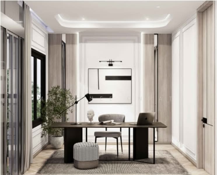 Baan Klang Krung Thonglor, Bangkok, 55 Soi Sukhumvit 55, Khlong Tan Nua, Watthana, Bangkok, 5 Bedrooms, 350 sqm, Townhouse For Rent, by Methanee Onrat, 500154363 - DDproperty.com