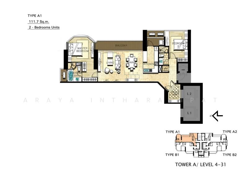 Royce Private Residences : รอย์ช ไพรเวท เรสซิเดนซ์ส, กรุงเทพ, 61 ซอยสุขุมวิท 31, คลองเตยเหนือ, วัฒนา, กรุงเทพ, 111 ตร.ม., คอนโด ขาย, โดย Araya Intharapipat, 500154655 - DDproperty.com
