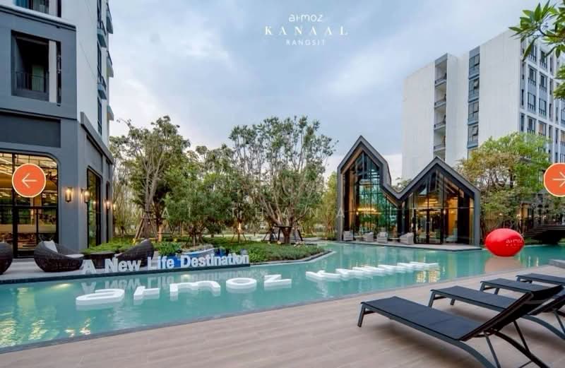 Atmoz Kanaal Rangsit : แอทโมซ คาแนล รังสิต, ปทุมธานี, Rangsit Pathum Thani Road, บางพูน, เมืองปทุมธานี, ปทุมธานี, 29 ตร.ม., คอนโด ให้เช่า, โดย Mai Thanakit, 500154686 - DDproperty.com