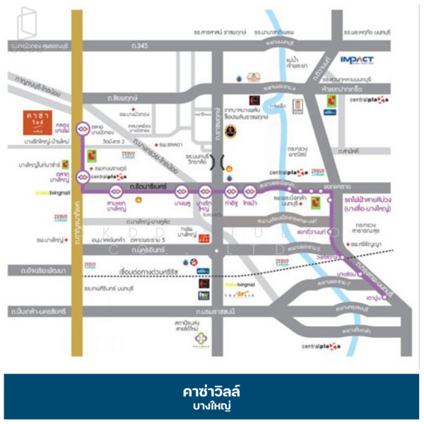 Casa Ville Bangyai, Nonthaburi, Rural Road Nonthaburi 1009, Bang Mae Nang, Bang Yai, Nonthaburi, 4 Bedrooms, 137 sqm, Single Detached House For Sale, by OKDD STUDIO Co., Ltd., 500154749 - DDproperty.com