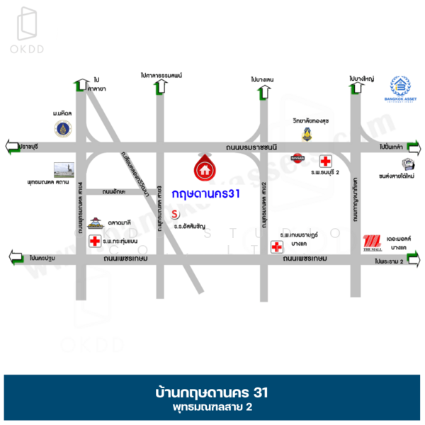 กฤษดานคร 31, กรุงเทพ, บางระมาด, ตลิ่งชัน, กรุงเทพ, 294 ตร.ม., บ้านเดี่ยว ขาย, โดย OKDD STUDIO Co., Ltd., 500154752 - DDproperty.com