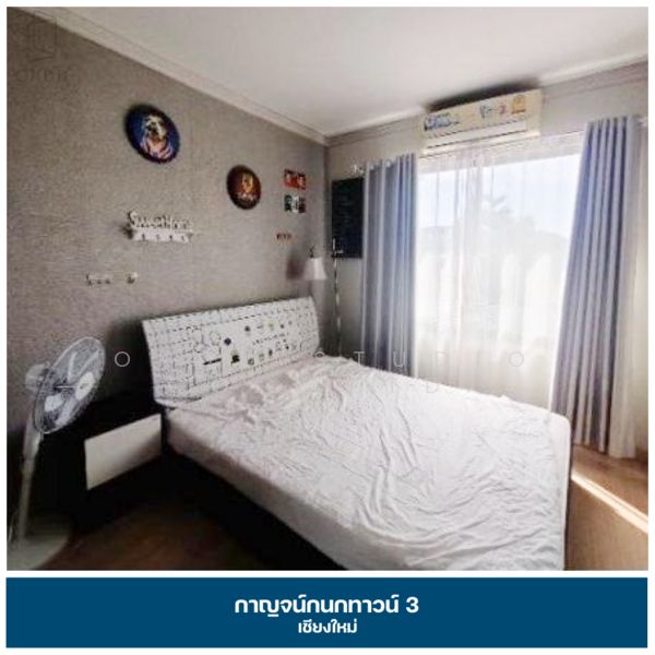Kankanok Town 3, Chiang Mai, เลียบคลองชลประทานแม่แตงหางดง, Su Thep, Muang Chiang Mai, Chiang Mai, 3 Bedrooms, 118 sqm, Townhouse For Sale, by OKDD STUDIO Co., Ltd., 500154779 - DDproperty.com