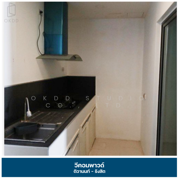 V Compound Tiwanon-Rangsit, Pathum Thani, Tiwanon Road, Bang Kadi, Muang Pathum Thani, Pathum Thani, 3 Bedrooms, 107 sqm, Townhouse For Sale, by OKDD STUDIO Co., Ltd., 500154821 - DDproperty.com