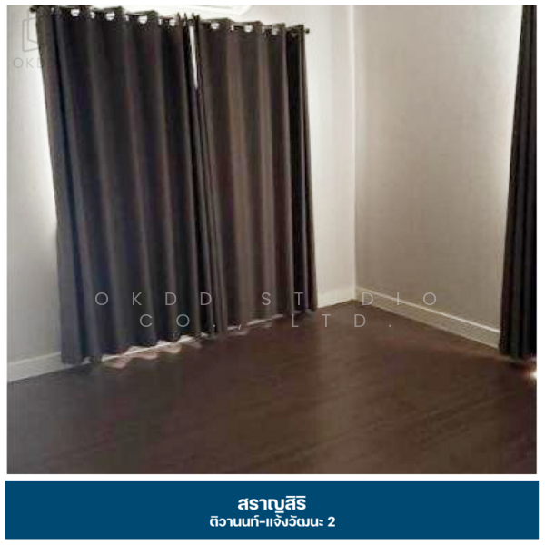 Saransiri Tiwanon Chaengwattana 2, Pathum Thani, 88 Tiwanon Rd, Ban Mai, Muang Pathum Thani, Pathum Thani, 3 Bedrooms, 192 sqm, Single Detached House For Sale, by OKDD STUDIO Co., Ltd., 500154874 - DDproperty.com