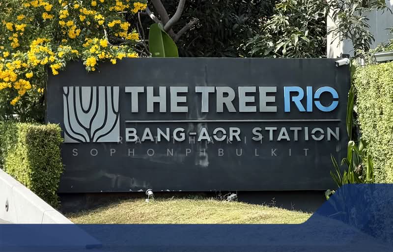 The Tree Rio Bang-Aor Station, Bangkok, 315 Charan Sanitwong Rd, Bang O, Bang Phlat, Bangkok, 1 Bedroom, 31 sqm, Condo For Sale, by Ratthakit Sophonpibulkit, 500155004 - DDproperty.com