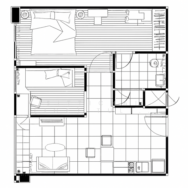 Whizdom Punnawithi Station, Bangkok, Soi Phongwet Anuson 1, Bang Chak, Phra Khanong, Bangkok, 2 Bedrooms, 48 sqm, Condo For Sale, by Sittichai (Ice) Tulyanon, 500155153 - DDproperty.com
