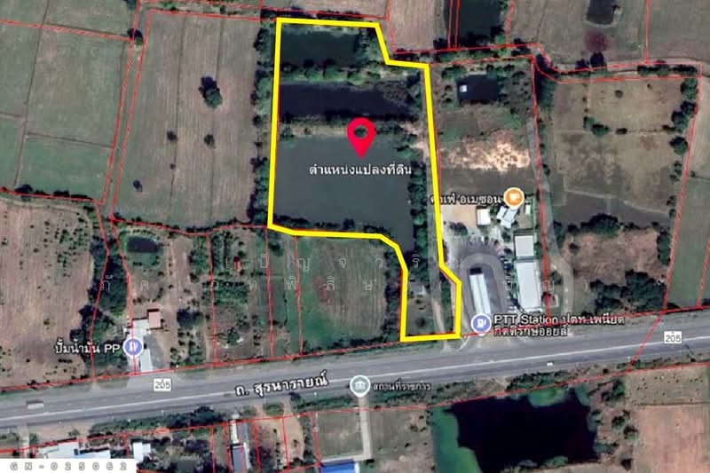 ขาย - GN-025062 ที่ดินโคกสำโรง 10 ไร่ 259 ตร.ว. ถ.สุรนารายณ์ ลพบุรี ใกล้วัดเขาวงพระจันทร์, ลพบุรี