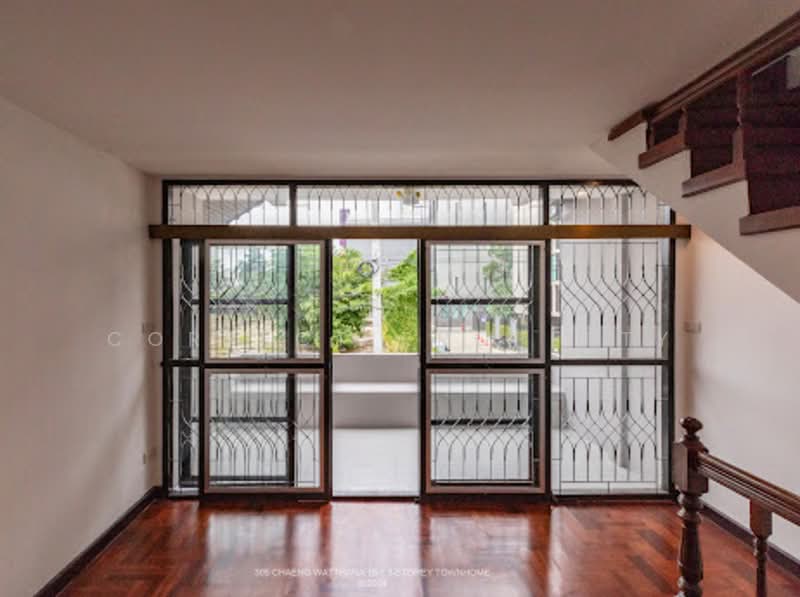 ทาวน์โฮม 3 ชั้น หลังริม ใกล้สถานีรถไฟฟ้า MRT สายสีชมพูเพียง 160 ม. เป็นโฮมออฟฟิศได้, Bangkok, Thung Song Hong, Lak Si, Bangkok, 3 Bedrooms, 183 sqm, Townhouse For Rent, by Correct Property, 500155386 - DDproperty.com