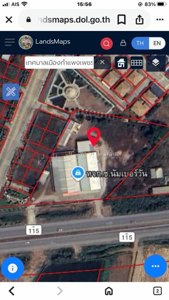 ขายที่ดินพร้อมสิ่งปลูกสร้าง 5 ไร่ 13 ตารางวา ติดถนนใหญ่ ทำเลศักยภาพ เหมาะลงทุนและทำธุรกิจ, กำแพงเพชร, สระแก้ว, เมืองกำแพงเพชร, กำแพงเพชร, 8,052 ตร.ม., ที่ดิน ขาย, โดย Jutanon Komoottanaruk, 500155447 - DDproperty.com