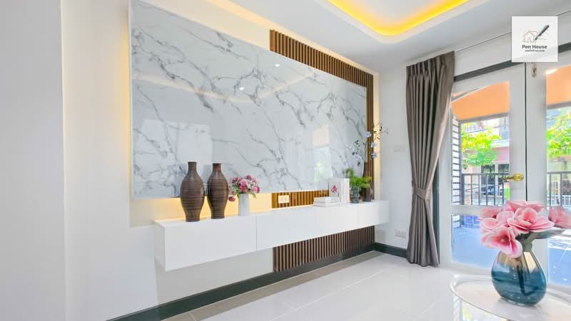 Ramintra Village 2, Bangkok, Soi Surao Khlong Nueng 6, Bang Chun, Khlong Sam Wa, Bangkok, 3 Bedrooms, 80 sqm, Townhouse For Sale, by เพ็ญศิริ ตุ้มเทียน, 500155451 - DDproperty.com