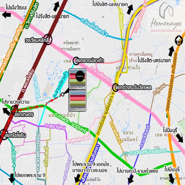 Areeya The Colors Premium Lat Pla Khao : อารียา เดอะคัลเลอร์ พรีเมียม ลาดปลาเค้า, กรุงเทพ, จรเข้บัว, ลาดพร้าว, กรุงเทพ, 120 ตร.ม., ทาวน์เฮ้าส์ ขาย, โดย AJHOMECENTER - คุณจ๋า, 500155482 - DDproperty.com