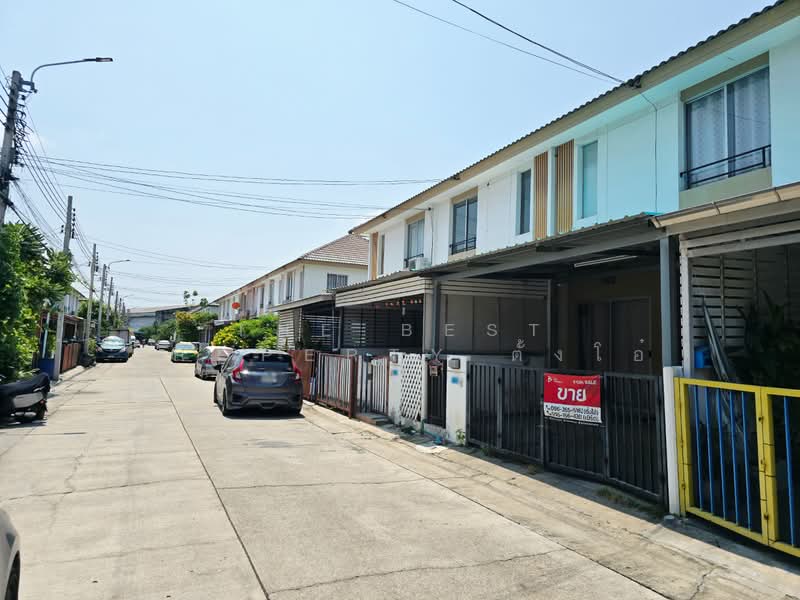 Baan Pruksa 77 Suksawat-Kanchanapisek, Samut Prakan, Laem Fa Pha, Phra Samut Jadee, Samut Prakan, 2 Bedrooms, 120 sqm, Townhouse For Sale, by The Best Property ตั้งโอ๋, 500155813 - DDproperty.com