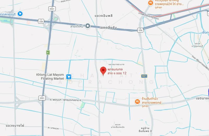 Land Phutthamonthon Sai 1 Soi 12, Bangkok, พุทธมณฑล สาย 1, Bang Ra Mat, Taling Chan, Bangkok, , 380 sqm, Land For Sale, by Chantat Raoprachong, 500155920 - DDproperty.com