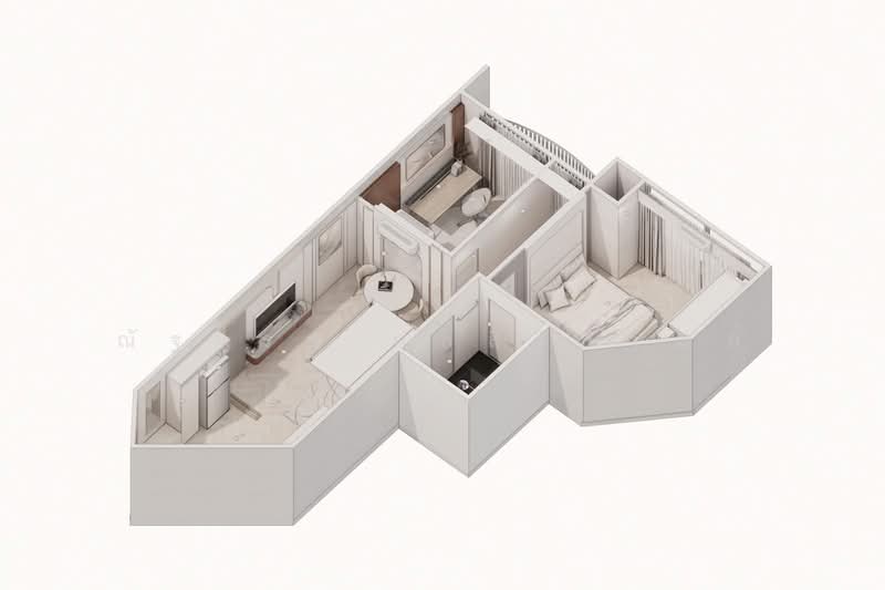 Supalai Park Phaholyothin, Bangkok, Phaholyothin 21 Road, Chatuchak, Chatuchak, Bangkok, 2 Bedrooms, 59 sqm, Condo For Sale, by ณัฐจีรา กุลสิริภิวัฒน์, 500156108 - DDproperty.com