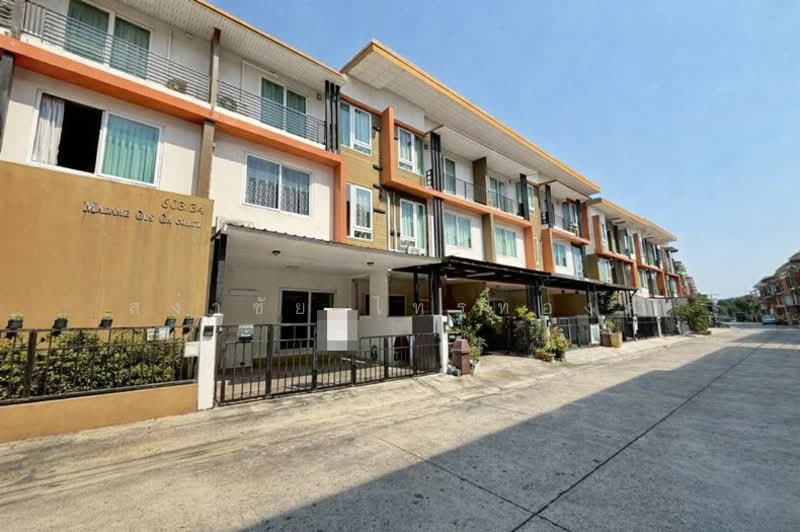 The Trust Townhome Kaset Nawamin-Nuanchan, Bangkok, Nuanchan Road, Nuan Chan, Bueng Kum, Bangkok, 4 Bedrooms, 170 sqm, Townhouse For Sale, by สง่าชัย ไทรทองคำ, 500156447 - DDproperty.com