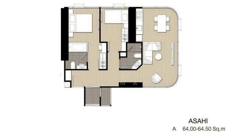 ASHTON Asoke, Bangkok, 131 Asoke Montri Road, Khlongtoei Nua, Watthana, Bangkok, 2 Bedrooms, 66 sqm, Condo For Rent, by Phitchaporn Buamag, 500156686 - DDproperty.com