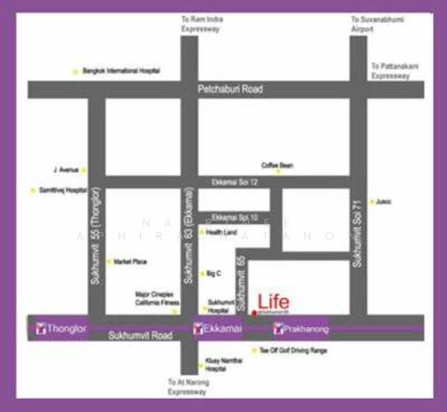 Life @ Sukhumvit 65, Bangkok, Sukhumvit Road, Phra Kanong Nua, Watthana, Bangkok, 2 Bedrooms, 60 sqm, Condo For Rent, by Natrinee Aphirachatanon, 500156753 - DDproperty.com