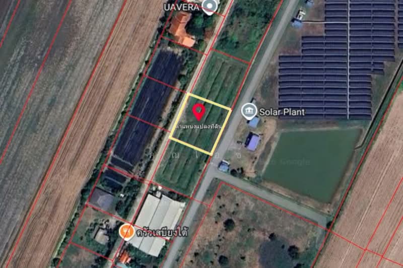 ขาย - ขายที่ดิน 438 ตรว. ตำบลบางหลวง เมืองปทุมธานี ใกล้Solar Plant บางหลวง, ปทุมธานี