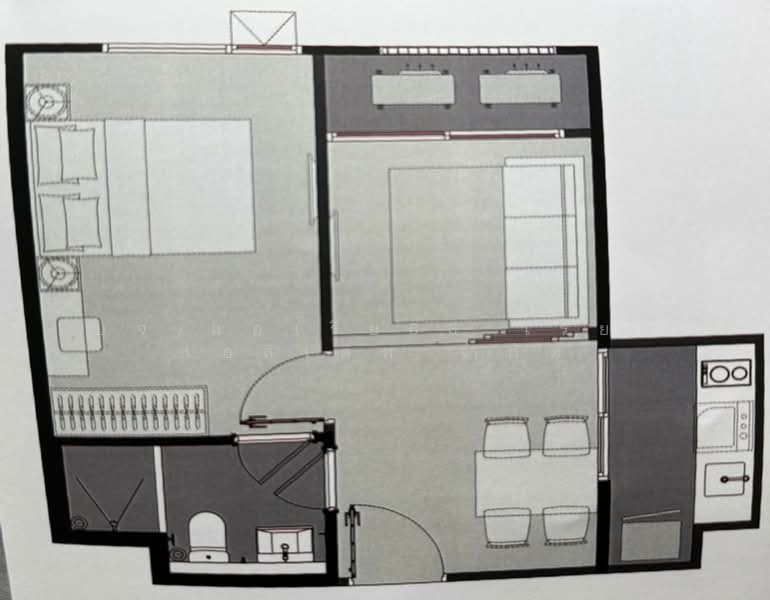 Aspire Sukhumvit-On Nut, Bangkok, Soi On Nut 21, Sukhumvit 77 Road, Suan Luang, Suan Luang, Bangkok, 1 Bedroom, 36 sqm, Condo For Sale, by AREA66 Real Estate Co.,Ltd, 500157403 - DDproperty.com