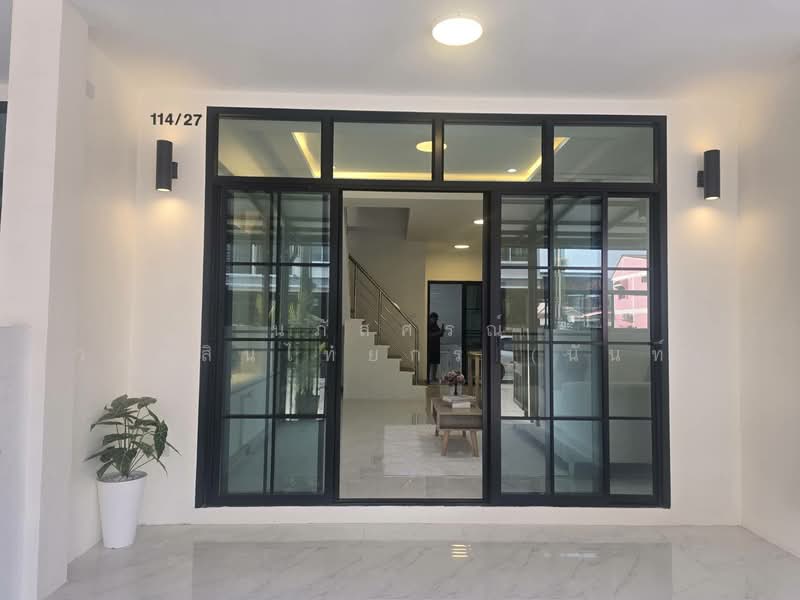 โครงการ คณาวิลล์ รามอินทรา117 ซอยเจริญพัฒนา7 บางชัน คลองสามวา, Bangkok, Bang Chun, Khlong Sam Wa, Bangkok, 2 Bedrooms, 80 sqm, Townhouse For Sale, by นภัสศรณ์ วงศ์สินไทยกร (นันท์), 500157519 - DDproperty.com