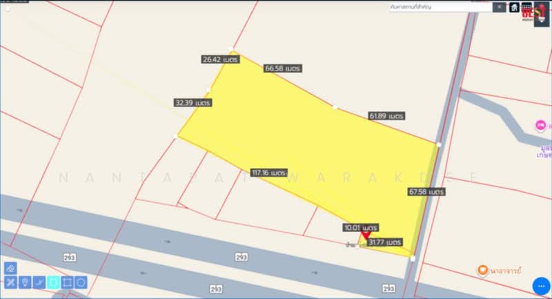 ที่ดิน ต.แกใหญ่ เมืองสุรินทร์, Surin, Kae Yai, Muang Surin, Surin, , 8,212 sqm, Land For Sale, by Nantapat Warakdee, 500157546 - DDproperty.com