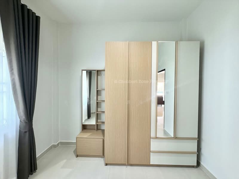 ให้เช่าบ้านเดี่ยว ม.ฟอเรสต้า 5 สวนเสือ ศรีราชา, Chon Buri (Pattaya), Surasak, Si Racha, Chon Buri (Pattaya), 3 Bedrooms, 150 sqm, Single Detached House For Rent, by Dusit Saengfa, 500157715 - DDproperty.com