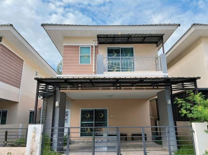 ขายบ้านแฝด ม.มณีรินทร์วิลเลจบางพระ ศรีราชา พร้อมอยู่, Chon Buri (Pattaya), Bang Phra, Si Racha, Chon Buri (Pattaya), 3 Bedrooms, 120 sqm, Semi-Detached House (Twin House) For Sale, by Dusit Saengfa, 500157717 - DDproperty.com