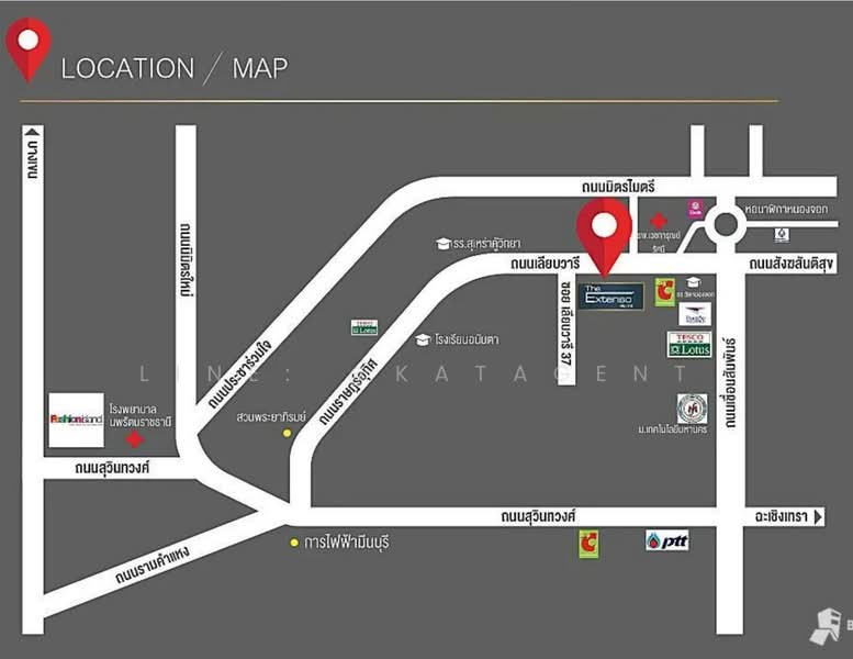 The Extenso Liabwaree, Bangkok, 333 Leap Waree Road, Khok Faed, Nong Chok, Bangkok, 5 Bedrooms, 250 sqm, Single Detached House For Sale, by Line: @katagent, 500157848 - DDproperty.com