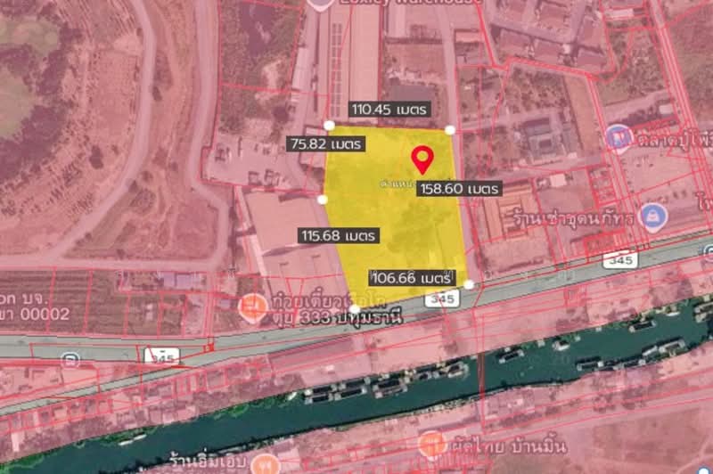 ถนนสะพานนนทบุรี-บางบัวทอง ตำบลบ้านใหม่ อำเภอเมืองปทุมธานี ปทุมธานี 12000, ปทุมธานี, สะพานนนทบุรี-บางบัวทอง, บ้านใหม่, เมืองปทุมธานี, ปทุมธานี, 19,268 ตร.ม., ที่ดิน ขาย, โดย สง่าชัย ไทรทองคำ, 500158002 - DDproperty.com