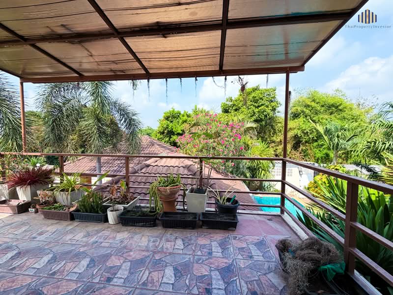 For Sale - ขายบ้านเดี่ยว บ้านโป่ง ราชบุรี 100 ตร.วา มีสระว่ายน้ำ 6×8 ม. ใกล้โรงเรียน 450 ม., Ratchaburi