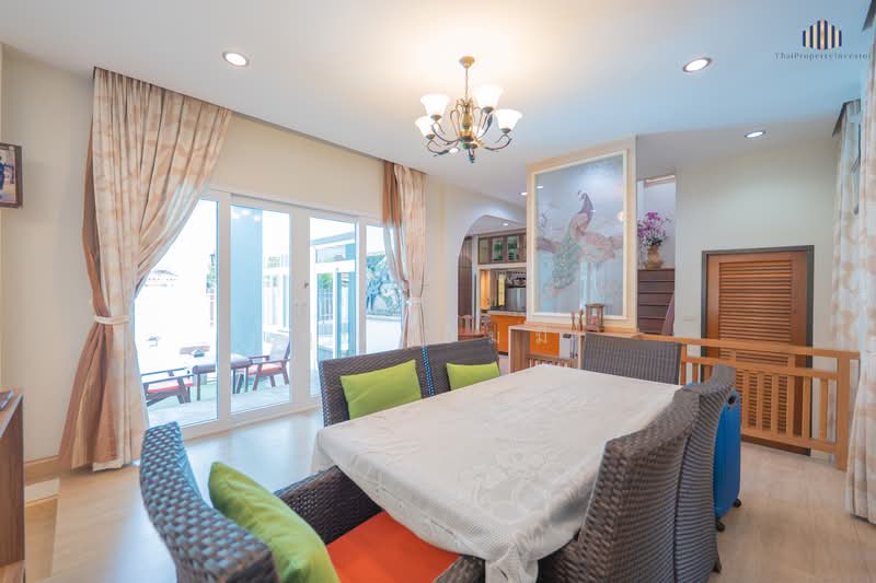 For Sale - ขายบ้านเดี่ยว บ้านโป่ง ราชบุรี 100 ตร.วา มีสระว่ายน้ำ 6×8 ม. ใกล้โรงเรียน 450 ม., Ratchaburi