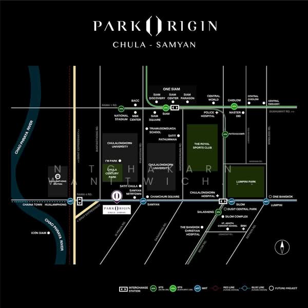 Park Origin Chula-Samyan : พาร์ค ออริจิ้น จุฬา สามย่าน, กรุงเทพ, ถนนพระรามที่ 4, มหาพฤฒาราม, บางรัก, กรุงเทพ, 64 ตร.ม., คอนโด ให้เช่า, โดย Nitchakarn  Wanitwichakornkit , 500158255 - DDproperty.com