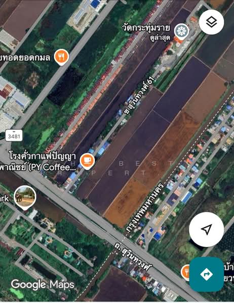 ที่ดินหนองจอก กรุงเทพมหานคร, กรุงเทพ, กระทุ่มราย, หนองจอก, กรุงเทพ, 400 ตร.ม., ที่ดิน ขาย, โดย The Best Property Agent เปรม, 500158391 - DDproperty.com