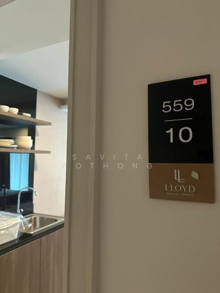 Lloyd Soonvijai-Thonglor, Bangkok, Soi Phetchaburi 47, Phetchaburi Road, Bang Kapi, Huai Khwang, Bangkok, 1 Bedroom, 31 sqm, Condo For Rent, by Savita Pothong, 500158722 - DDproperty.com