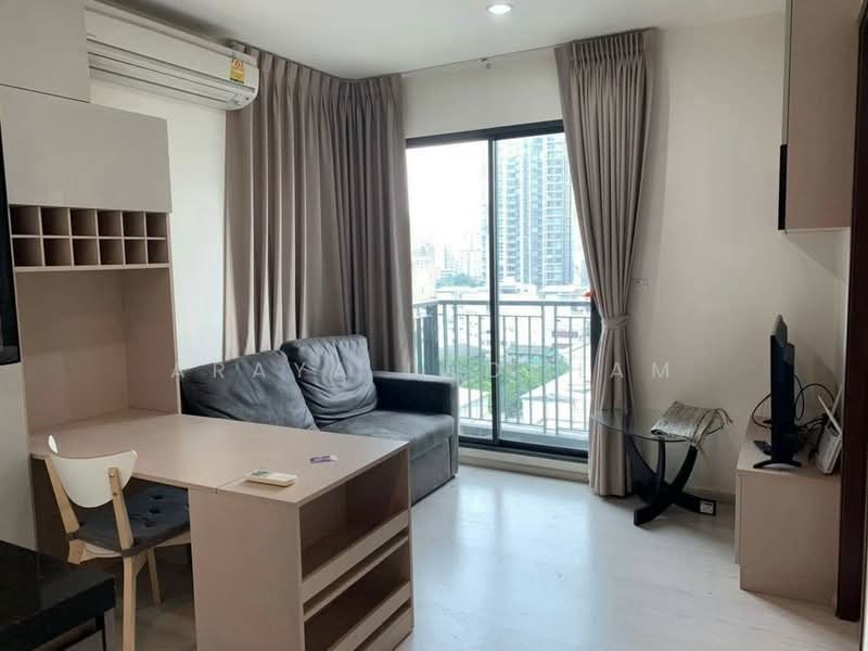 Rhythm Asoke, Bangkok, 299 Asoke - Dindaeng Road, Makkasan, Ratchathewi, Bangkok, 2 Bedrooms, 42 sqm, Condo For Rent, by Araya Laokham, 500158842 - DDproperty.com