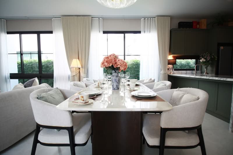 For rent: 2-story detached house in a gated community, located on Bangna-Trat Road. 102 sq.wa.,, Samut Prakan, Bangphli Yai, Bang Plee, Samut Prakan, 5 Bedrooms, 377 sqm, Single Detached House For Rent, by Rachen Nopsuwan, 500159281 - DDproperty.com