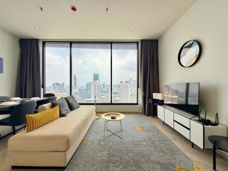 Chapter Charoennakhon–Riverside, Bangkok, Charoennakorn Road, Bang Lam Phu Lang, Khlong San, Bangkok, 2 Bedrooms, 65 sqm, Condo For Rent, by Bangkok Residential, 500159380 - DDproperty.com