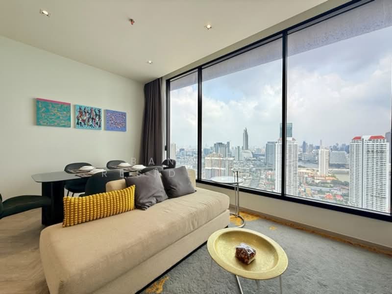 Chapter Charoennakhon–Riverside, Bangkok, Charoennakorn Road, Bang Lam Phu Lang, Khlong San, Bangkok, 2 Bedrooms, 65 sqm, Condo For Rent, by Bangkok Residential, 500159380 - DDproperty.com