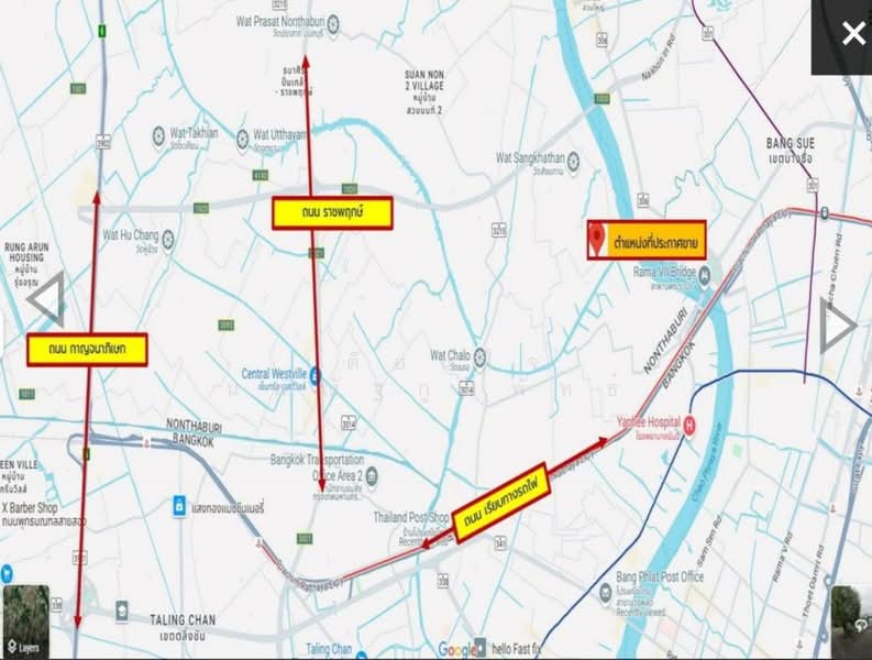 For Sale/Rent Warehouse Rama 5 Bang Phai Nonthaburi, Nonthaburi, โยธาธิการ นนทบุรี 2008, Bang Phai, Muang Nonthaburi, Nonthaburi, , 600 sqm, Warehouse/Factory For Sale, by เตือนใจ นพณัฐกูลพัทธ์, 500159502 - DDproperty.com