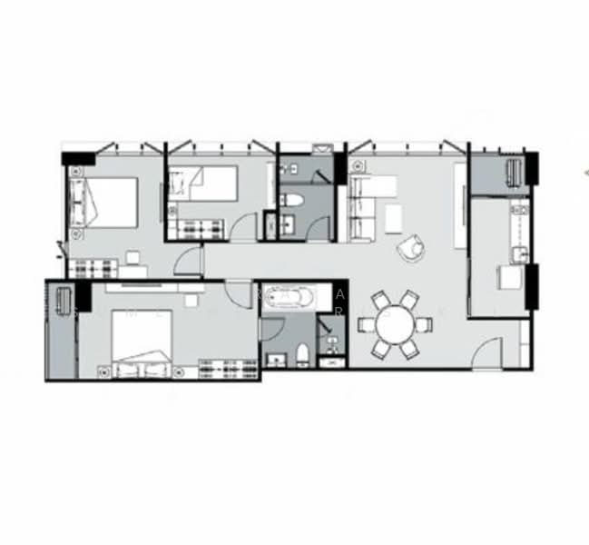 Supalai Premier Samsen-Ratchawat, Bangkok, 1089 Thanon Nakhon Chaisi Rd, Tanon Nakorn Chaisri, Dusit, Bangkok, 3 Bedrooms, 94 sqm, Condo For Sale, by Orapa Sumetheesirisakul, 500160122 - DDproperty.com