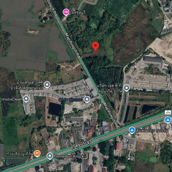 For Sale - ที่ดิน2-3-96ไร่ ถมแล้ว ถ.มาบโป่ง8 อ.พานทอง, Chon Buri (Pattaya)