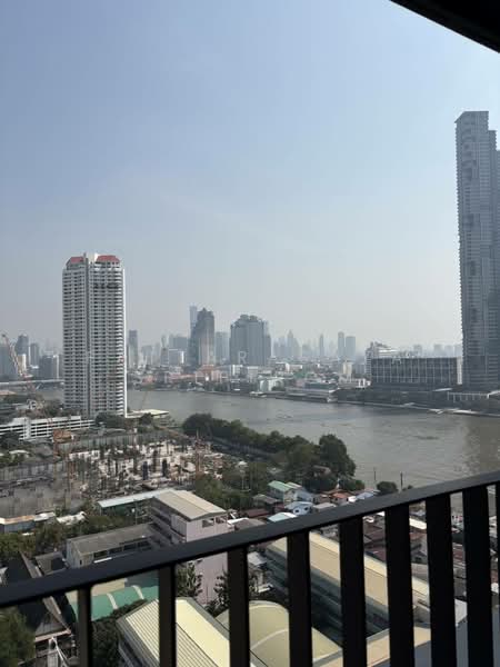 Chapter Charoennakhon–Riverside, Bangkok, Charoennakorn Road, Bang Lam Phu Lang, Khlong San, Bangkok, 1 Bedroom, 32 sqm, Condo For Rent, by Pattarasaya Sripirom, 500160252 - DDproperty.com