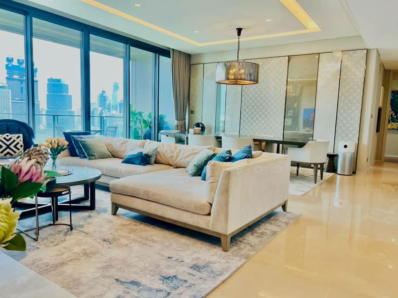 The Residences at Sindhorn Kempinski, Bangkok, 88 Soi Tonson Sarasin Road, Lumphini, Pathum Wan, Bangkok, 3 Bedrooms, 216 sqm, Condo For Rent, by NINA SIRIBOON, 500161111 - DDproperty.com