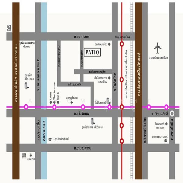 Patio Vibhavadi-Songprapa, Bangkok, Si Khan, Don Mueang, Bangkok, 4 Bedrooms, 175 sqm, Townhouse For Sale, by AJHOMECENTER - คุณบู้, 500161545 - DDproperty.com