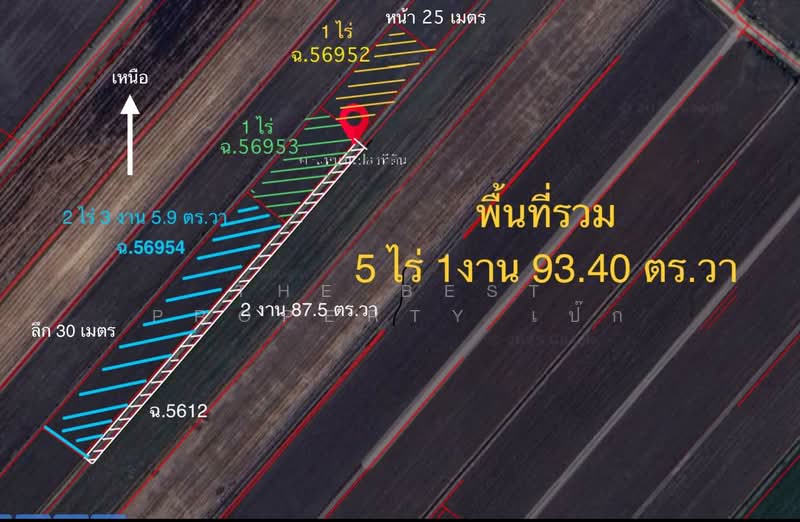 ที่ดินไทรน้อย นนทบุรี, นนทบุรี, ขุนศรี, ไทรน้อย, นนทบุรี, 8,772 ตร.ม., ที่ดิน ขาย, โดย The Best Property เป๊ก, 500162015 - DDproperty.com