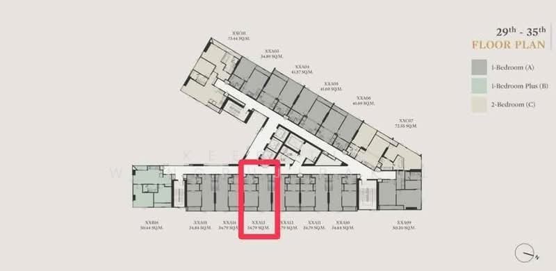 The Crest Park Residences : เดอะ เครสท์ พาร์ค เรสซิเดนเซส, กรุงเทพ, 1198 ถ.พหลโยธิน, จอมพล, จตุจักร, กรุงเทพ, 35 ตร.ม., คอนโด ขาย, โดย Keerati Wangrujirakul, 500162239 - DDproperty.com