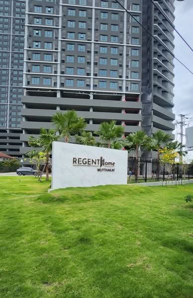Regent Home Wutthakat, Bangkok, Wutthakat Road, Talat Plu, Thon Buri, Bangkok, Studio, 26 sqm, Condo For Rent, by Intouch Abhinorasaeth, 500162280 - DDproperty.com